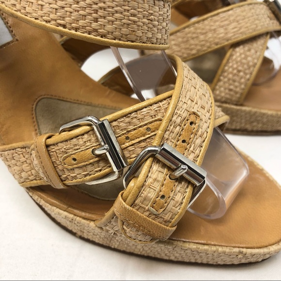 Brian Atwood Strappy Platform Heeled Sandal - Picture 4 of 10